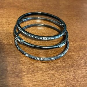 Lia Sophia set of three bracelets
